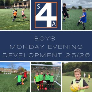 S4A Boys Monday Evening Football Development 2025/2026