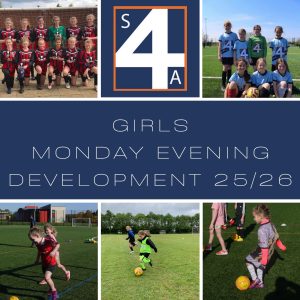 S4A Girls Monday Evening Football Development 2025/2026